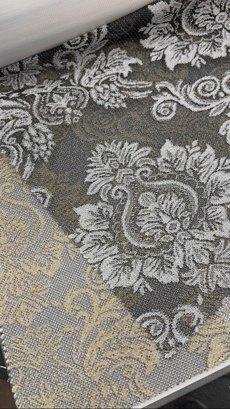 پرده شید رول طرح داماسک