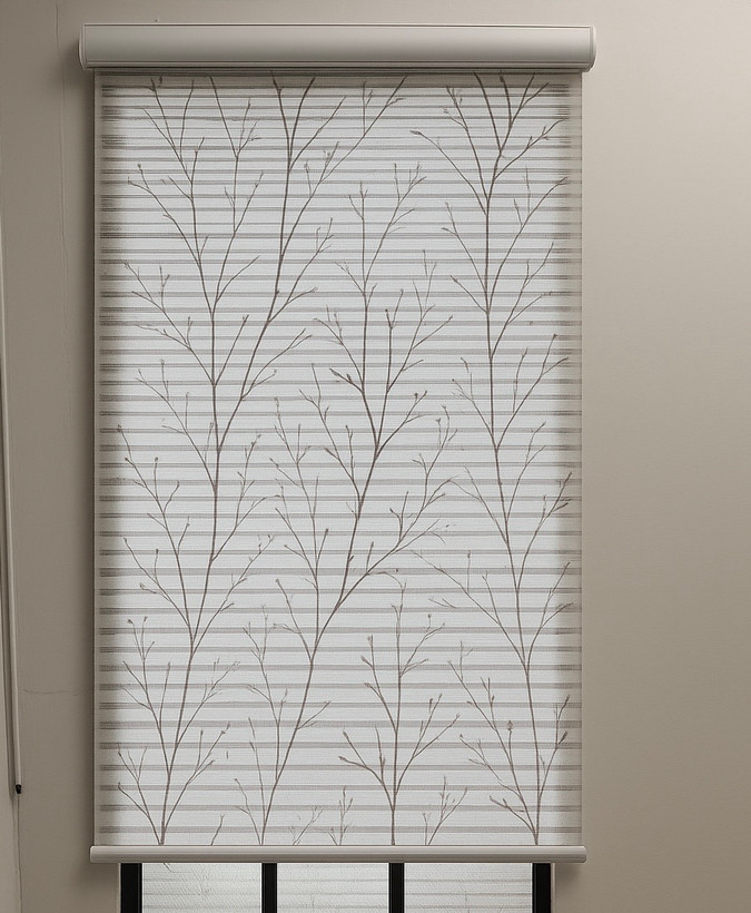 پرده شید دو مکانیزم مدل شاخه ای