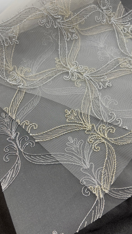 پرده شید دو مکانیزم گلدوزی ترک