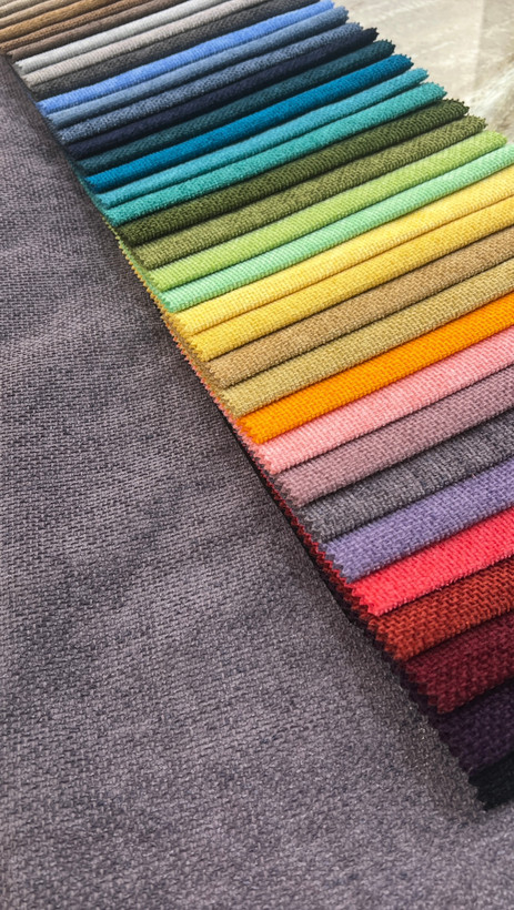 پرده کتان بافت دار