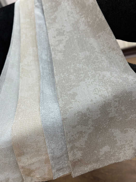 پرده کتان طرح پتینه cotoon