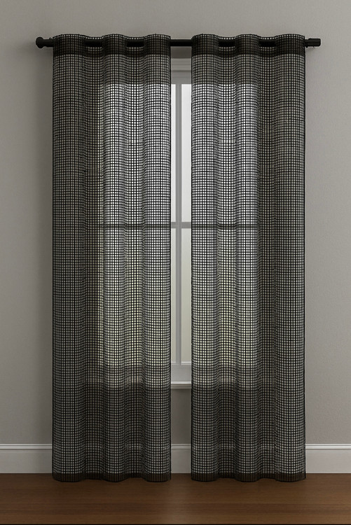 پرده تور چهارخانه tour