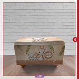 صندوق چوبی در جک دار ابعاد: ۷۰*۳۵*۳۵