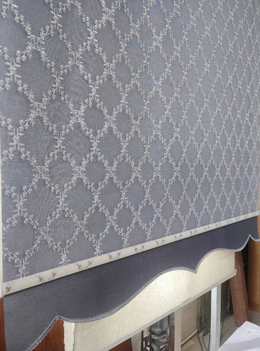 پرده شید دو مکانیزم گلدوزی ترک