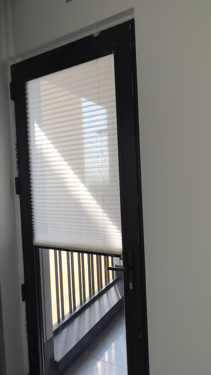 پرده شید پلیسه ساده ترک pliseh