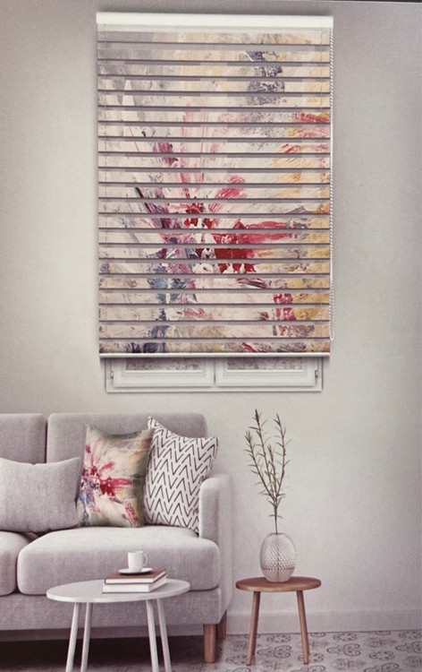 پرده شید زبرا چاپی shayd