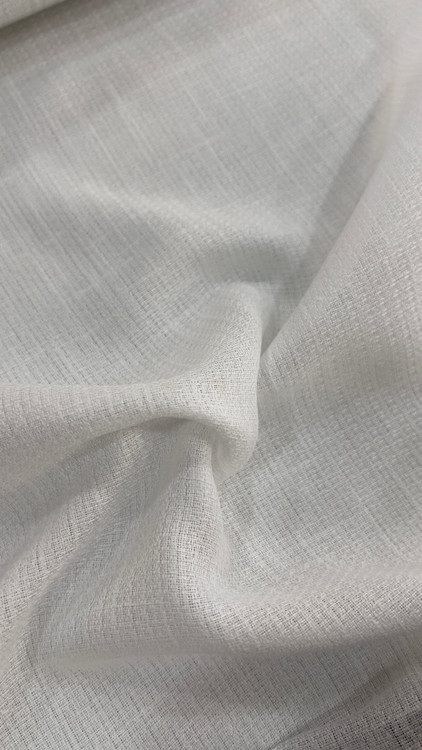 پرده کتان ترک سفید turk