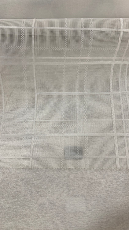 پرده شید سفید دو مکانیزم shayd