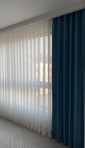 پرده حریر مینیمال