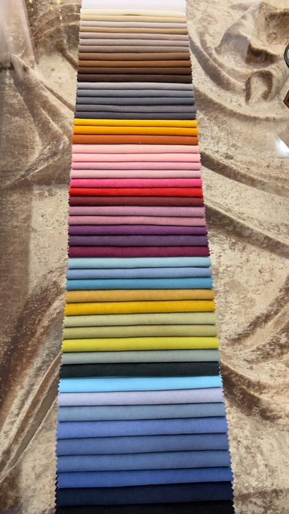 پرده کتان هازان وارداتی در رنگبندی